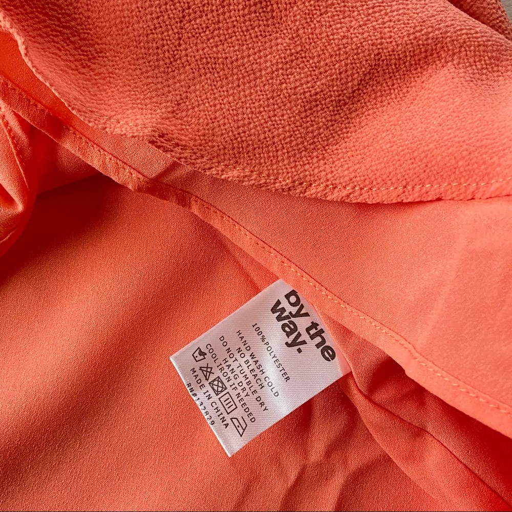 Sold NWT By The Way Liliana Front Tie Mini Dress - Picture 7 of 8